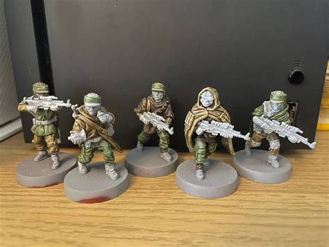 Started Painting My Commandos But Cant Decide If I Like The Different