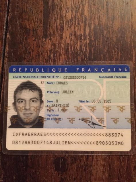 Apply online computerize national identity card is very easy by these steps. Fake French ID Card, buy fake french identity card