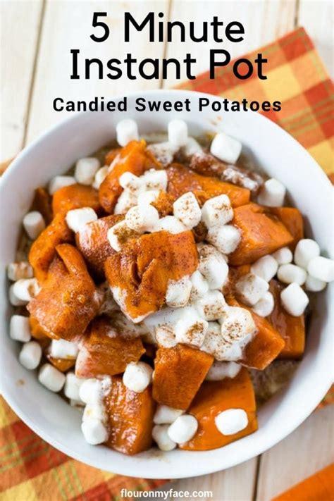 Instant Pot Candied Sweet Potatoes Flour On My Face