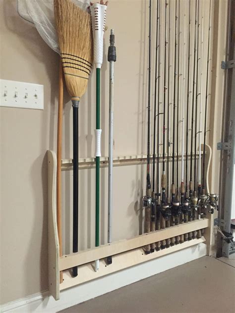 Wall Mounted Rod Rack Vertical Get Organized Built By Rods Rest