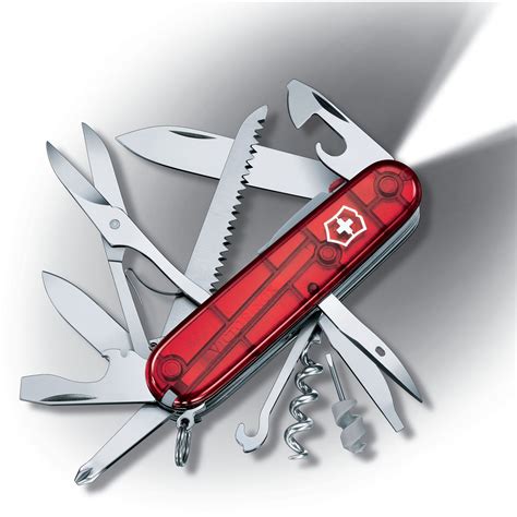 Victorinox Huntsman Pocket Knife Ruby 53271 Bandh Photo Video