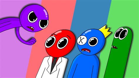 Just A Bit Crazy Rainbow Friends Meme Animation Acordes Chordify