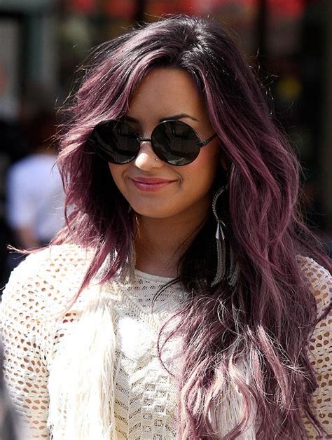 Demi Lovato Looking So Beautiful 37 Pictures Lavender Hair Ombre
