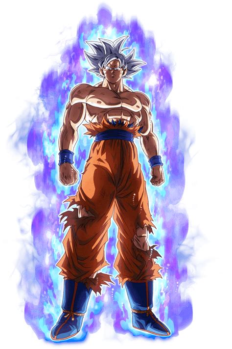 Goku Mastered Ultra Instinct Render By Maxiuchiha22 On Deviantart