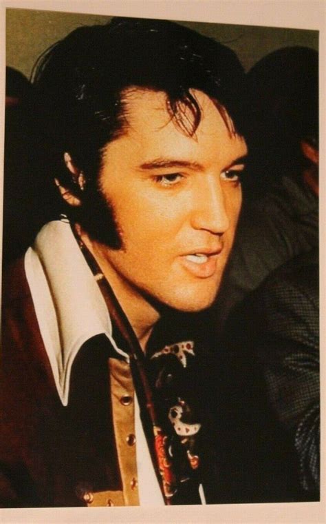 Elvis Presley Candid Still Photo Picture Elvis In Brown With High