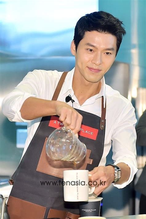 Hyun Bin Makes Coffee At Brand Event When He Should Be Making A Drama