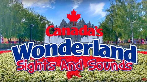 Canadas Wonderland Sights And Sounds Youtube