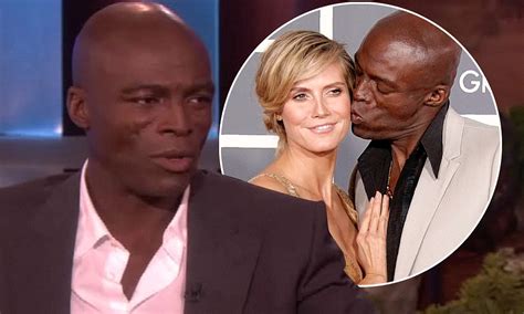 heidi klum and seal divorce singer breaks his silence over end of 7 year marriage daily mail