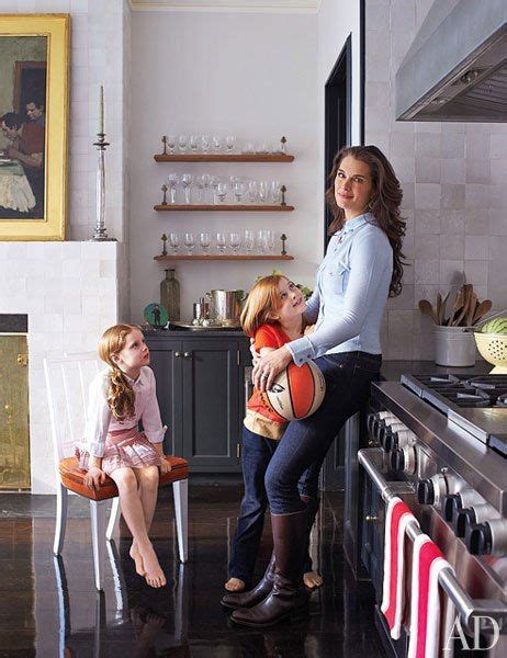Brooke Shields Celebrity Kitchens Celebrity Houses Interior Mansion