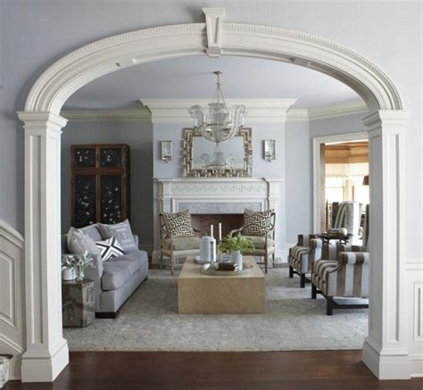 The main idea of the modern style is practicality and simplicity. Modern Interior Design with Decorative Pilasters Adding ...