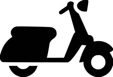 Vespa Scooter Motorbike Svg Png Icon Free Download 518907