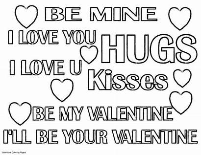 Coloring Pages Quotes Printable Inspirational Valentine Quote