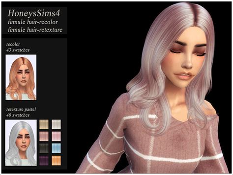Sims 4 Hairs The Sims Resource Nightcrawler`s Trouble Hair
