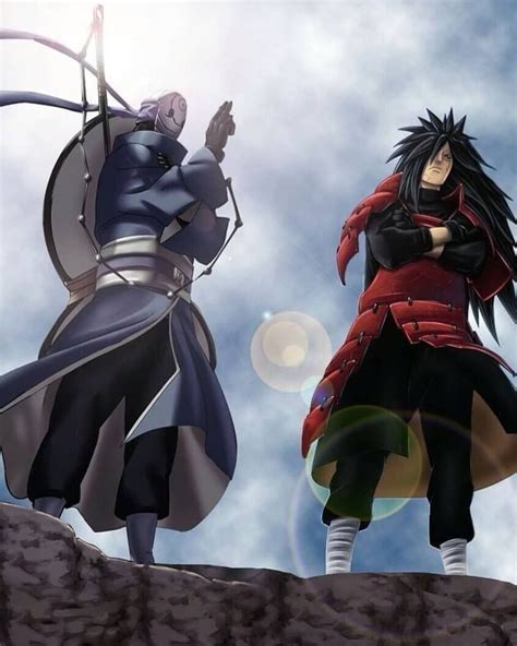 Madara Or Obito 💕 ️like Follow Share ️💕 Daily Anime Content 💓anime