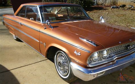 1963 12 Ford Galaxie With 390 High Performance Engine