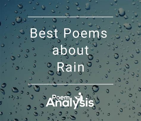 10 Of The Best Poems About Rain Every Poet Lover Must Read