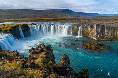 Godafoss Waterfall In Iceland Free Stock Photo Download 364