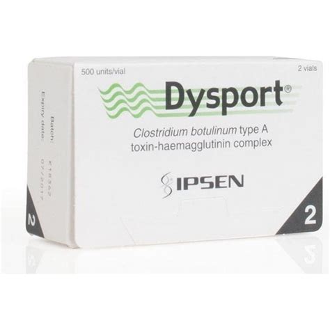 Ipsen Dysport X Anaesthetics And Pharmaceuticals From Bf
