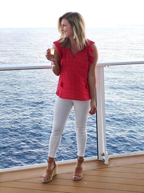 What To Pack For A Cruise Vacation Outfits Summer Cruise Outfits Best White Jeans