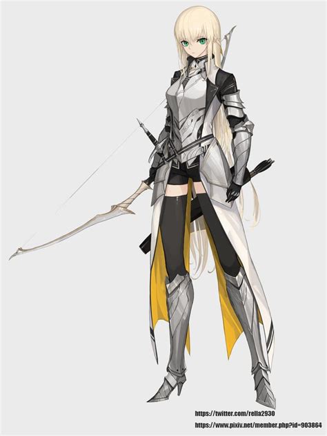 Girl Fantasy Art Anime Female Knight Female Warrior Art Concept Art Characters