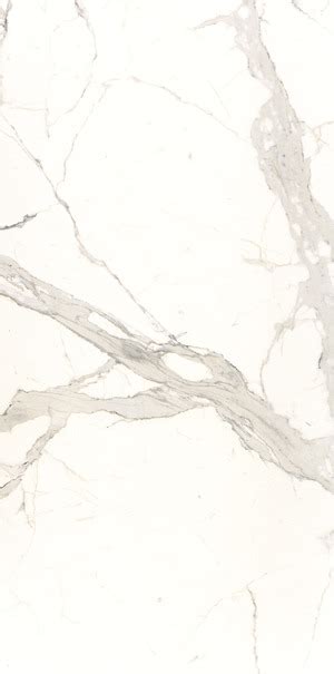 Bianco Calacatta Ultra Marmi White Marble Effect Floor