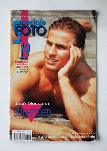 Supermen Italian Book Jose Messana Male Nude Photos EBay
