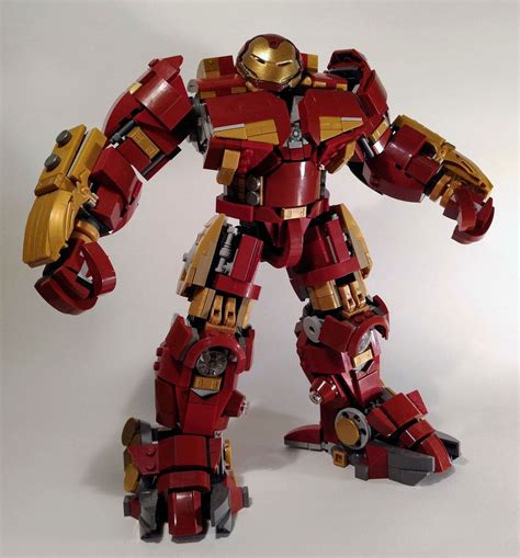 Hulkbuster Moc With Free Ldd File Lego Marvel Lego Iron Man Cool Lego