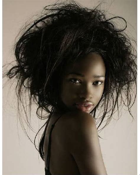 American Fashion Model Wakeema Hollis Born In Memphis Tennessee USA Hair Most Beautiful