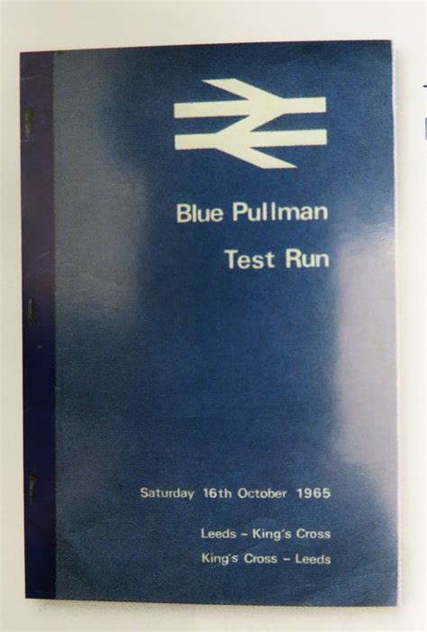 Unusual Workings Of The Midland Blue Pullman Sets Page 3 Uk