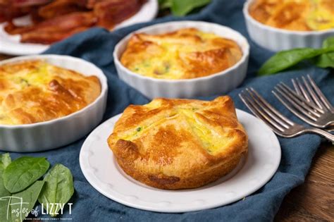 spinach and cheese egg souffle recipe tastes of lizzy t