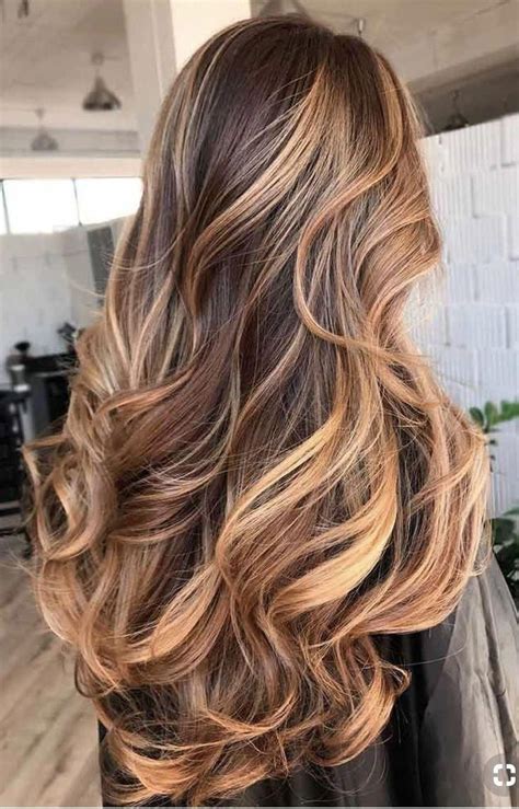 20 Dark Brown Hair With Honey Caramel Highlights Fashion Style