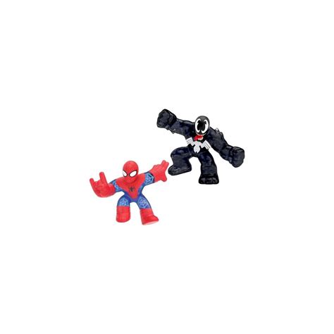 Moose Toys Marvel Spiderman Vs Venom Goo Jit Zu Pack Duo à Prix