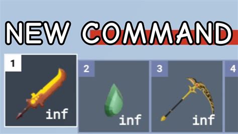New Bedwars Command Roblox Bedwars Youtube