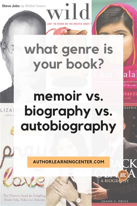 The Differences Between Memoir Autobiography And Biography Artofit
