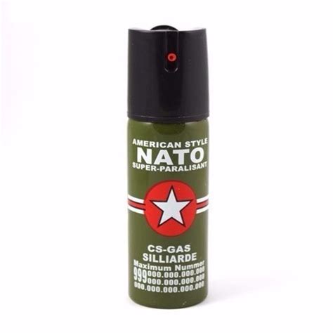 Gas Pimienta Spray Nato Defensa Personal Ml Paraliza Vmx
