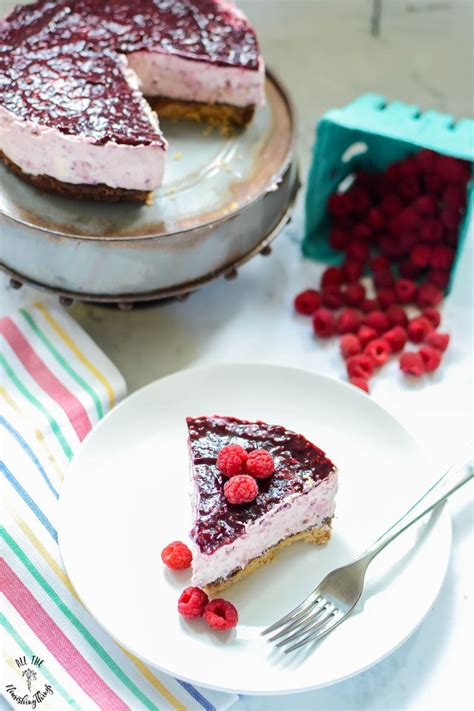 This no bake raspberry cheesecake is quick and easy. Keto No-Bake Raspberry Cheesecake (grain-free, gluten-free ...