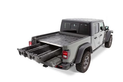 Jeep Gladiator Truck Bed Storage System Truck Bed Drawers Decked