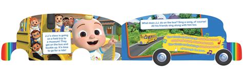 CoComelon The Wheels on the Bus | Book by May Nakamura | Official