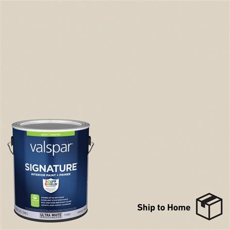 Valspar Signature Satin Coconut Milk 2007 10c Interior Paint 1 Gallon