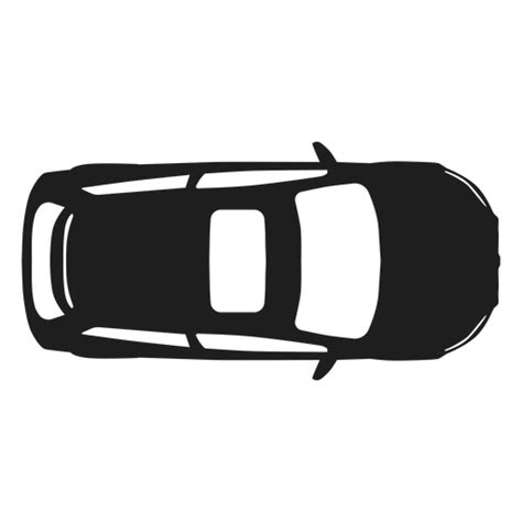 Hatchback Car Top View Silhouette Transparent Png And Svg Vector File