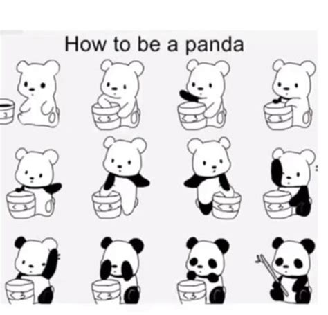 Como Ser Un Panda 🐼 •anime• Amino