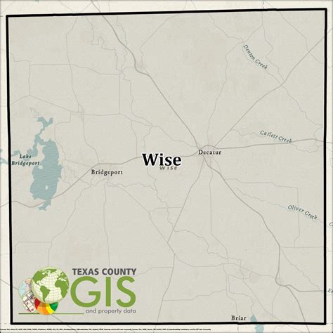 Wise County Gis Shapefile And Property Data Texas County Gis Data