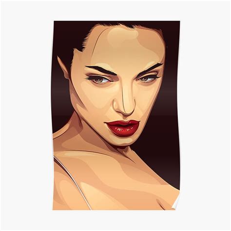 Angelina Jolie Poster For Sale By Jenna5089 Redbubble
