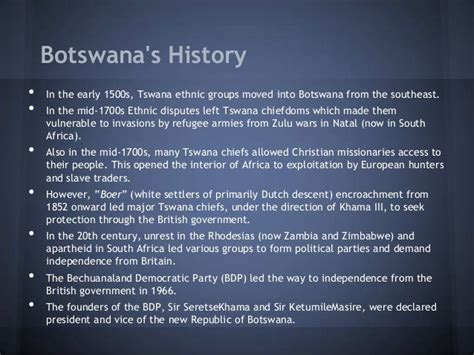 Botswana By Kyle Pagkatipunan Period 1