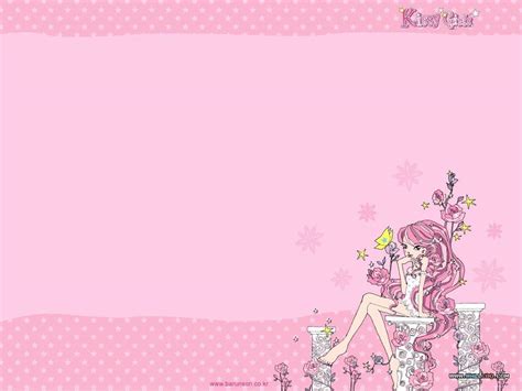 Cute Pink Cartoon Wallpapers Wallpaper Cave