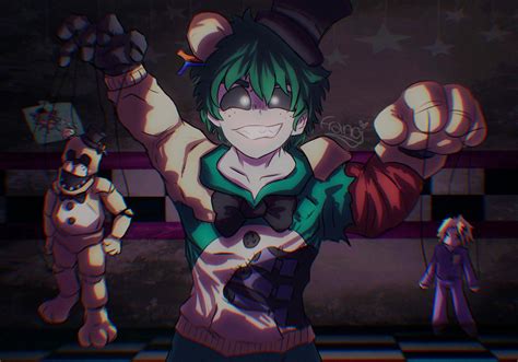 Izuku Afton Golden Freddy Au By Francineafton On Deviantart