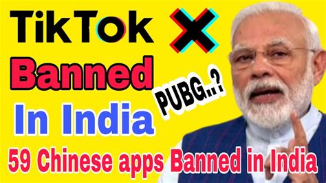 June 29, 2020, stating that the move is to protect india's security and cyberspace. TikTok Banned In India | 59 Chinese Apps Banned In India ...