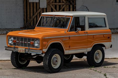 1974 Ford Bronco Ranger For Sale On Bat Auctions Sold For 110000 On