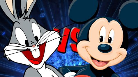 Mickey Mouse Vs Bugs Bunny The Rap Battle Youtube