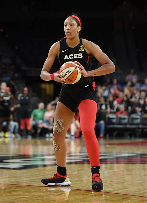 Aja Wilson Scores Career High 39 Aces Beat Fever In Ot Indianapolis
